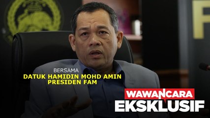 Nasib bola sepak, Hamidin buka mulut