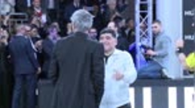 Remembering when Maradona and Mourinho shared an emotional hug