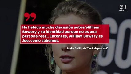 Taylor Swift confirma que su novio Joe Alwyn coescribió canciones en "Folklore"