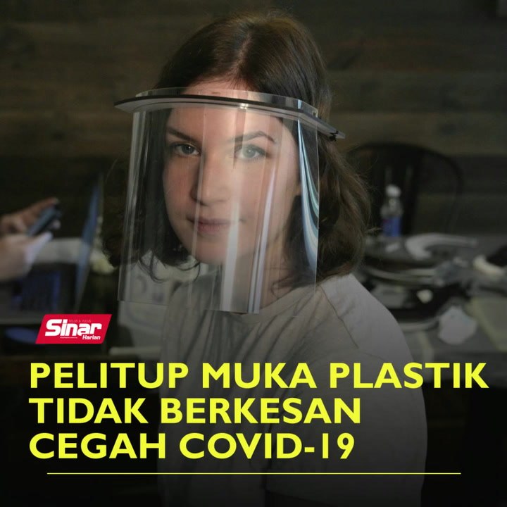 Pelitup muka plastik tidak berkesan cegah Covid-19