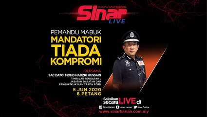 Pemandu mabuk: Mandatori tiada kompromi