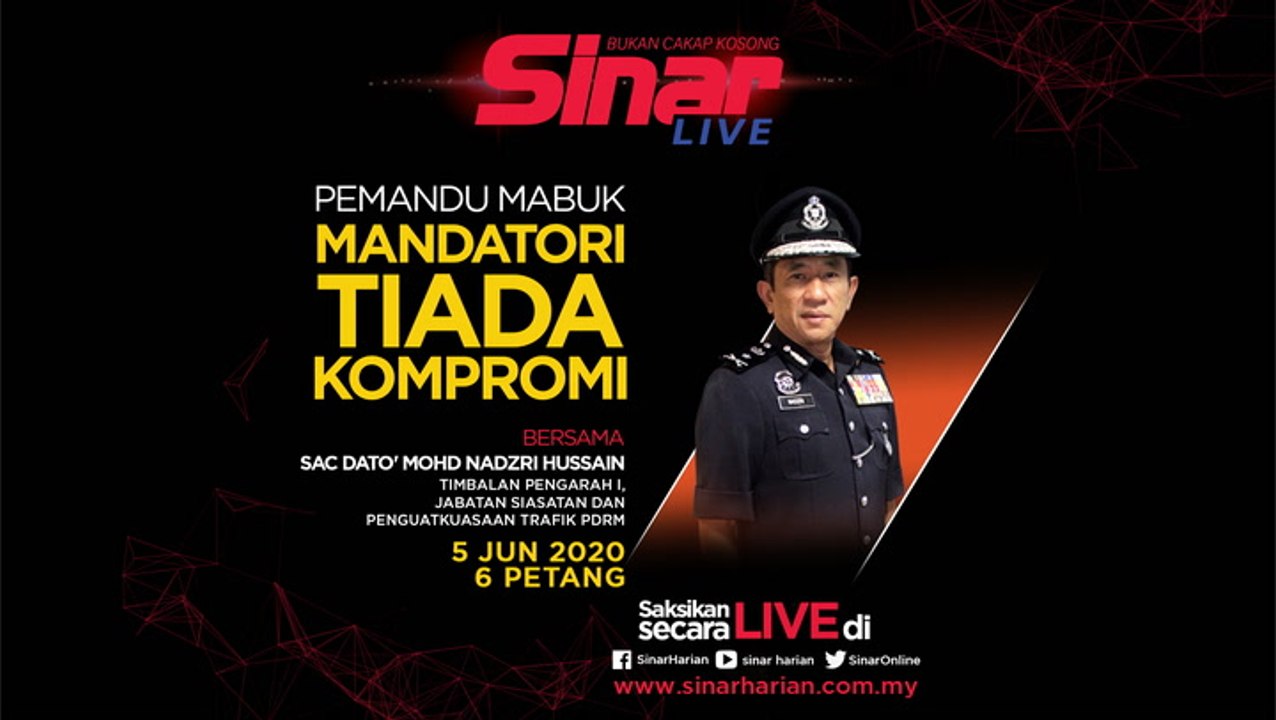 Pemandu mabuk: Mandatori tiada kompromi