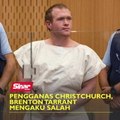 Pengganas Christchurch, Brenton Tarrant mengaku salah