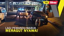 Penghantar makanan maut dirempuh pemandu mabuk