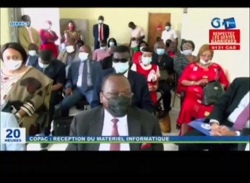 RTG/ L’Union Européenne fait don de matériels informatique à la COPAC