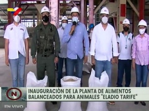 Planta de Alimentos Balanceados para animales Eladio Tarife beneficia a pequeños productores del edo. Barinas con 70 TON de producción