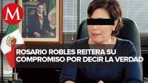 Habrá quienes nieguen los hechos, pero las pruebas hablarán: Rosario Robles