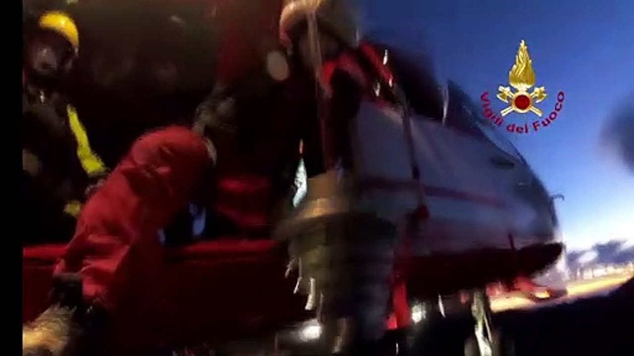 San Polo dei Cavalieri (RM) - Disperso sul Monte Morra, recuperato con elicottero (25.11.20)