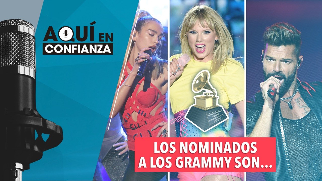 Los nominados a los grammy son...