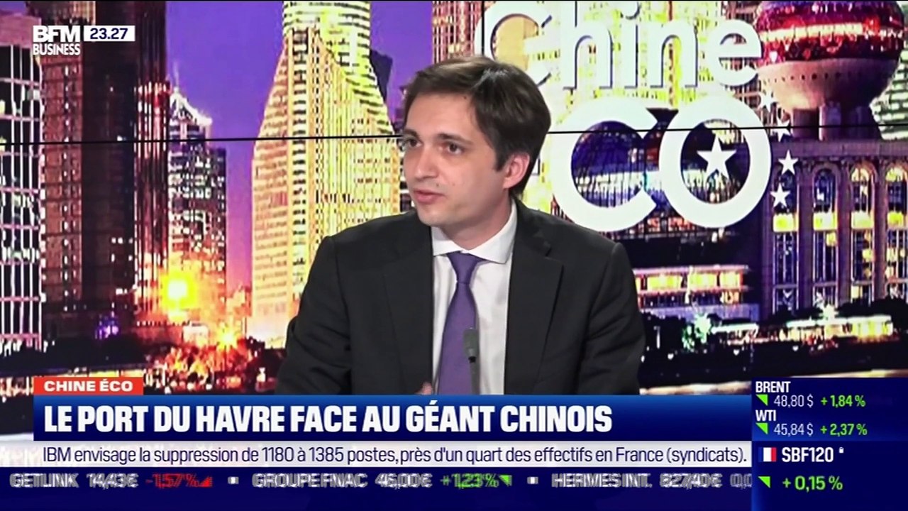Chine Éco: Le port du Havre face au géant chinois par Erwan Morice - 25/11