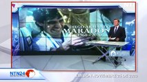 Especial ‘La Noche’: El adiós al astro argentino Diego Maradona