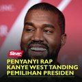Penyanyi rap Kanye West tanding pemilihan Presiden