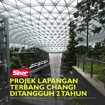 Projek Lapangan Terbang Changi ditangguh 2 tahun