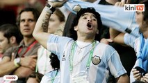 Legenda bola sepak dunia, Diego Maradona meninggal dunia