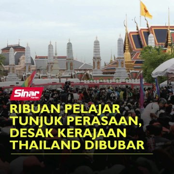 Ribuan pelajar tunjuk perasaan, desak kerajaan Thailand dibubar