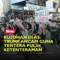 Rusuhan di AS: Trump ancam guna tentera pulih ketenteraman