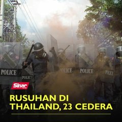 Rusuhan di Thailand, 23 cedera