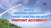 BrahMos missile hits target over 250 km with ‘pinpoint accuracy’