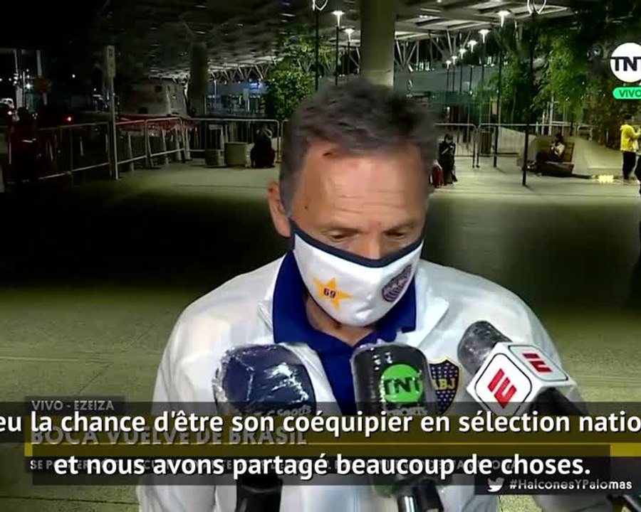 Maradona - Russo : "Le plus grand joueur de tous les temps"