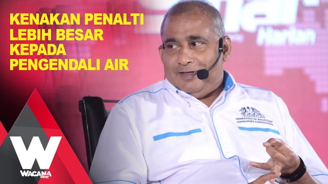 SHORTS: Kenakan penalti lebih besar kepada pengendali air