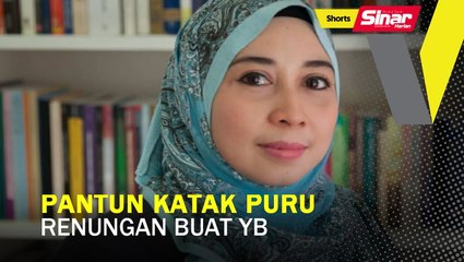 SHORTS: Pantun katak puru renungan buat YB