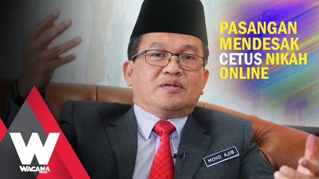 SHORTS: Pasangan mendesak cetus nikah online