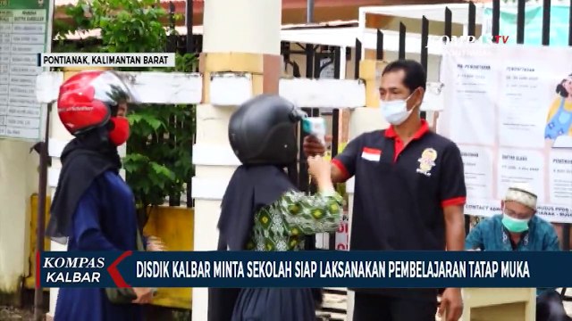 Sekolah Tatap Muka Bulan Januari, Disdik Kalbar Minta SMA & SMK Bersiap
