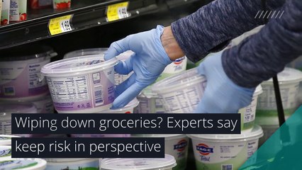 Wiping down groceries? Experts say keep risk in perspective, and other top stories in health from November 26, 2020.