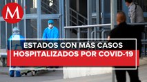 Durango y Zacatecas con más ocupación de camas generales por covid-19