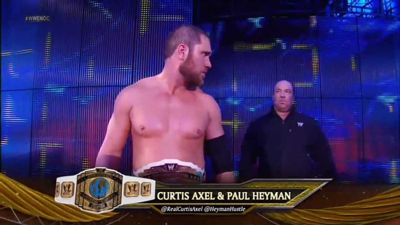 curtis axel paul heyman vs cm punk NIGHT OF CHAMPIONS 2013