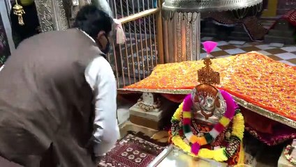 राजस्थान व मध्यप्रदेश के केबिनेट मंत्री ने किए दर्शन