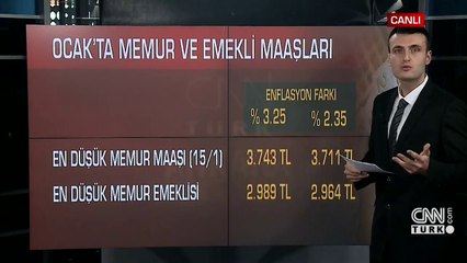 Son Dakika! Memur ve emeklilere yeni yılda zam oranları ne kadar olacak? | Video