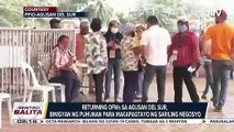 Returning OFWs sa Agusan del Sur, binigyan ng puhunan para makapagpatayo ng sariling negosyo