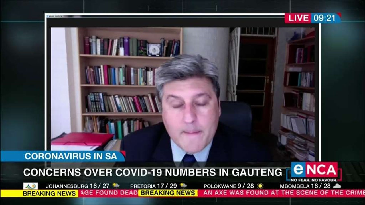 Concerns over COVID-19 numbers in Gauteng