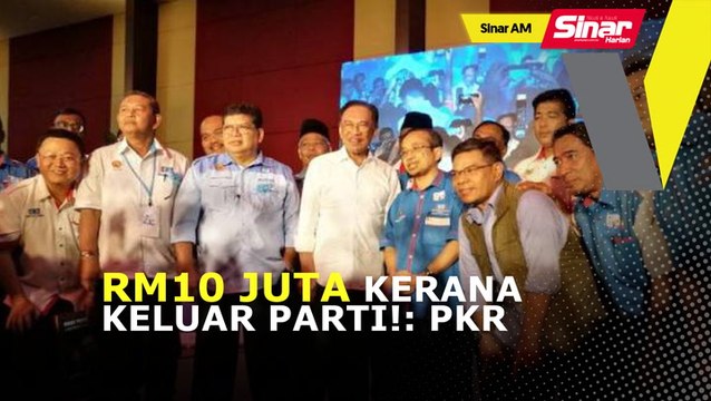 SINAR AM: PKR tuntut RM10 juta dari dua ADUN keluar parti