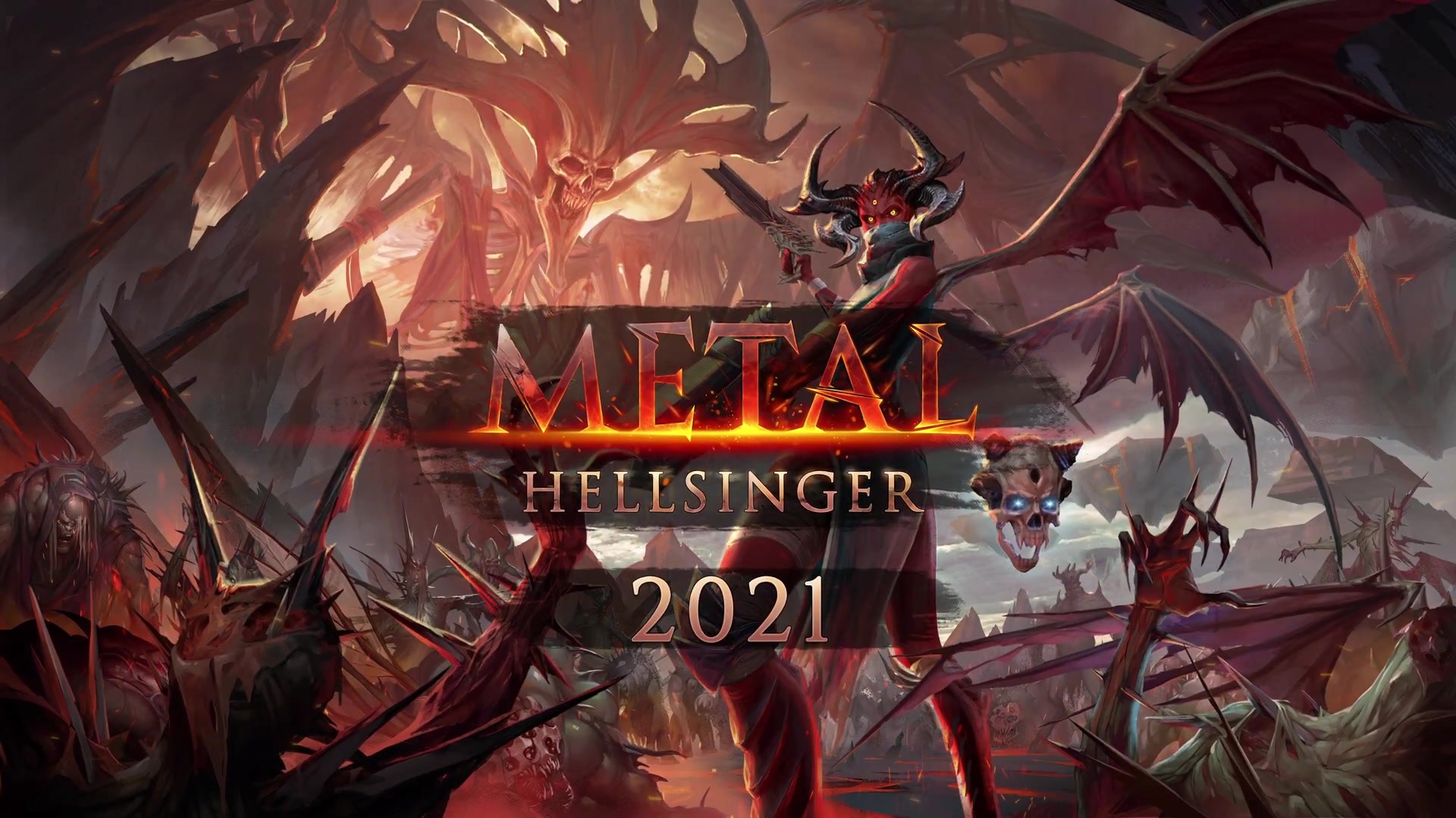 Metal: Hellsinger Gameplay Music Video is Appropriately Metal
