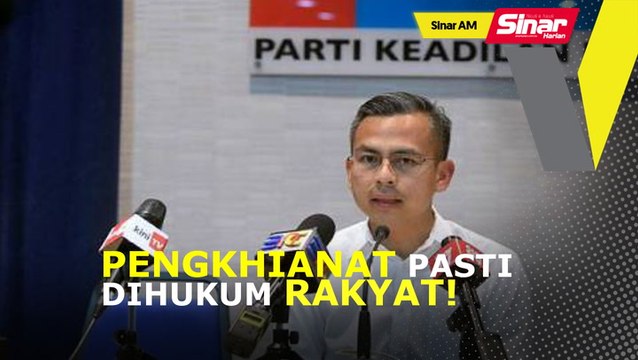 SINAR AM: Pengkhianat pasti akan dihukum rakyat: Fahmi Fadzil