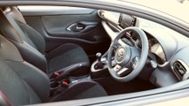 2020 Toyota GR Yaris Circuit Pack Interior Design in Chamonix White