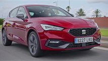 New SEAT Leon e-HYBRID in Desire Red Driving Video