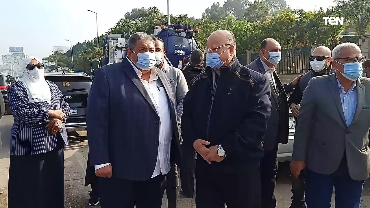 محافظ القاهرة يتفقد شوارع القاهرة ويطمئن على انتشار سيارات شفط المياه بجميع محاور ومناطق العاصمة