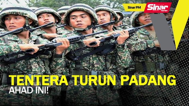 SINAR PM: Tentera bantu polis Ahad ini, bukan perintah darurat