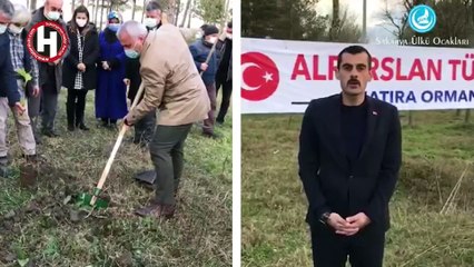 ÜLKÜCÜLER TÜRKEŞ’İ FİDAN DİKEREK ANDILAR