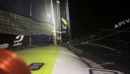 A bord d'Apivia 26/11