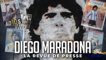 LES JOURNAUX DU MONDE ENTIER PLEURENT LA MORT DE DIEGO MARADONA ET LUI RENDENT HOMMAGE