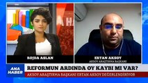 Aksoy Araştırma Şirketi Başkanı, canlı yayında Cumhur İttifakı'nın oy oranını açıkladı