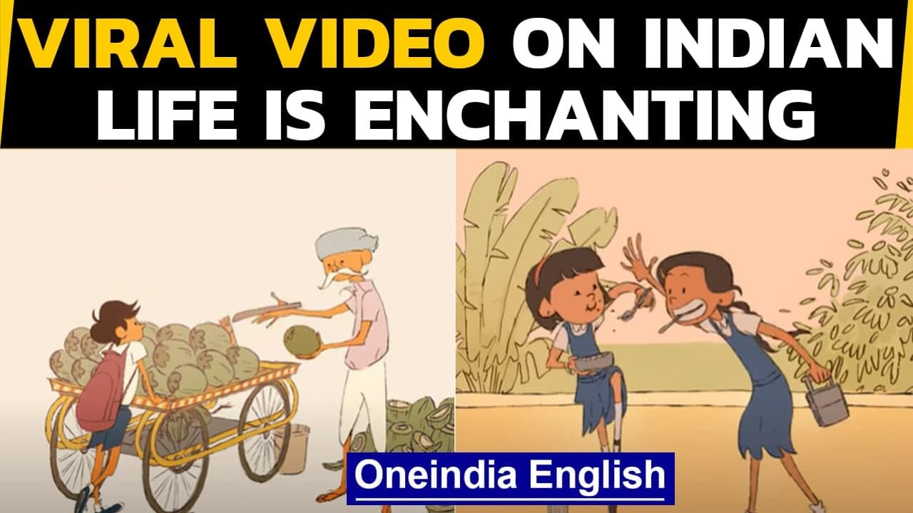 Indian Life animation is charming the internet: watch | Oneindia News