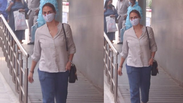 Esha Deol Spotted at Hinduja Hospital Khar | FilmiBeat