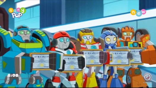 Transformers Rescue Bots Academy Season 2 Episode 52 - Crash Of The