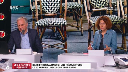 Bars et restaurants : une réouverture le 20 janvier... beaucoup trop tard ! - 26/11