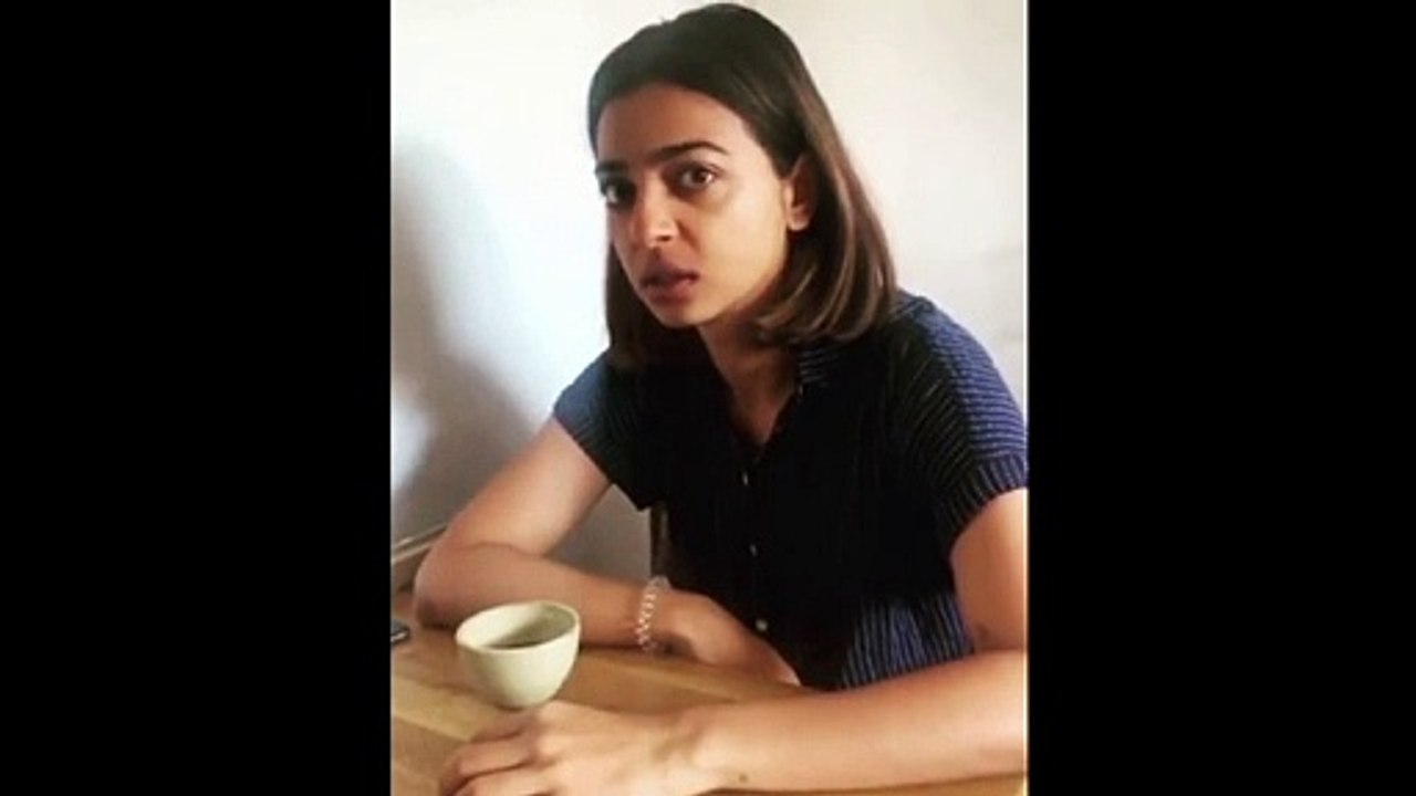 Radhika Apte is angry and removing house tiles
